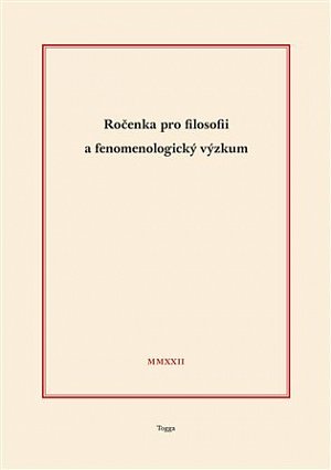 Ročenka pro filosofii a fenomenologický výzkum 2022