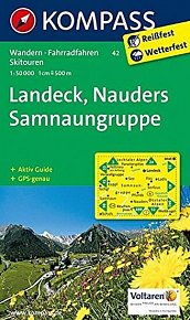 Landeck,Nauders Samnaungruppe 42 / 1:50T NKOM