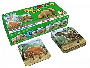 Pexeso Dinosauři, 1.  vydání
