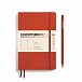 Leuchtturm1917 Zápisník Fox Red Softcover B6+ čistý