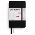 Weekly Planner 2026 Pocket (A6) Black