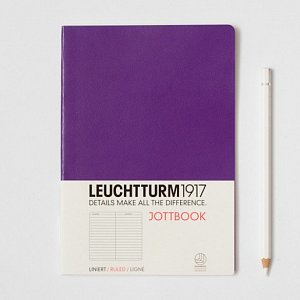 LEUCHTTURM1917 JOTTBOOK MEDIUM (A5), linky, Lavender 339932
