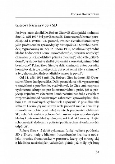 Náhled Pravá ruka K. H. Franka - SS-Standartenführer Robert Gies v protektorátu