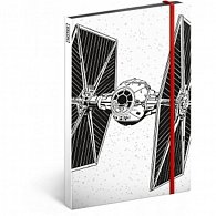 Notes - Star Wars/Tie, linkovaný, 13 x 21 cm