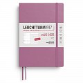 Weekly Planner & Notebook 2026 Medium (A5) 18 Months Dusty Rose