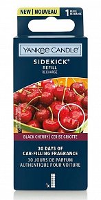 YANKEE CANDLE Sidekick Black Cherry - vůně do auta náhradní náplň