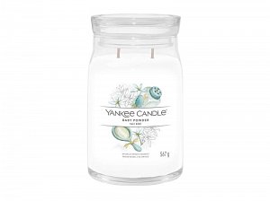 YANKEE CANDLE Baby Powder svíčka 567g / 2 knoty (Signature velký)