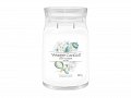 YANKEE CANDLE Baby Powder svíčka 567g / 2 knoty (Signature velký)