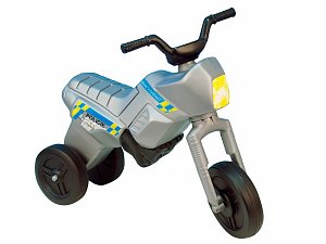 Odrážedlo Enduro Yupee Policie velké plast výška sedadla 31cm nosnost do 25kg 12m+