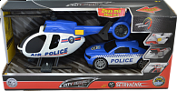 City Service Car - 1:14 Policie set vrtulník + auto