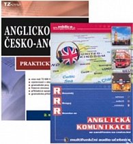 Balíček 3ks Anglicko-český praktický slovník + multifunkční audio učebnice + CD
