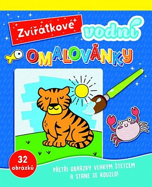 Zvířátkové vodní omalovánky