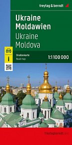 Ukrajina – Moldavsko 1:1.000.000 / automapa
