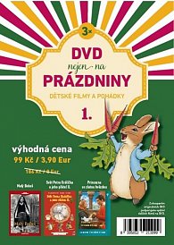 DVD nejen na Prázdniny 1. - Dětské filmy a pohádky - 3 DVD