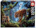 Puzzle Tygři na stromě 1000 dílků
