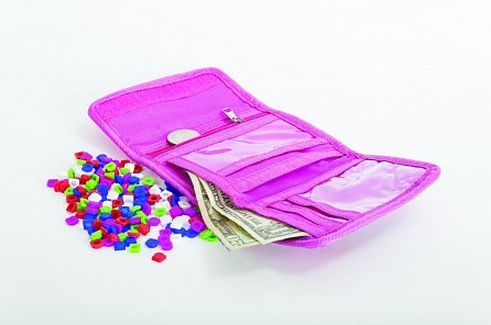 Náhled Pixie Peněženka PXA-10 růžová kytka