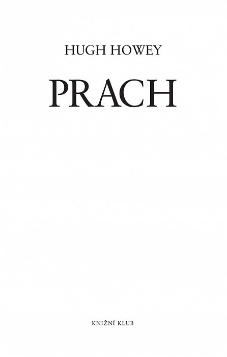 Náhled Prach, 1.  vydání