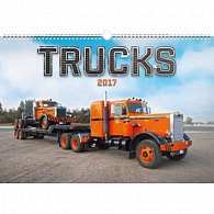 Kalendář nástěnný 2017 - Trucks