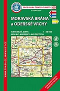 Moravská brána,Oderské vrchy /KČT 60 1:50T Turistická mapa