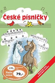 České písničky - Obsahuje noty a akordové značky