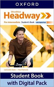 New Headway Fifth Edition Pre-Intermediate Student's Book with Digital pack