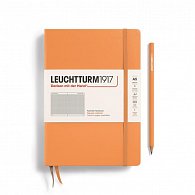 Leuchtturm1917 Zápisník Apricot Medium A5 čtverečkovaný