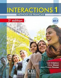 Interactions 1 - Niveau A1.1 - Livre de l´éleve + Audio téléchargeable en ligne - 2eme édition