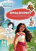 Vaiana 2 - Omalovánky A4 se samolepkami