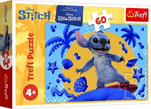 Puzzle Den se Stitchem 60 dílků