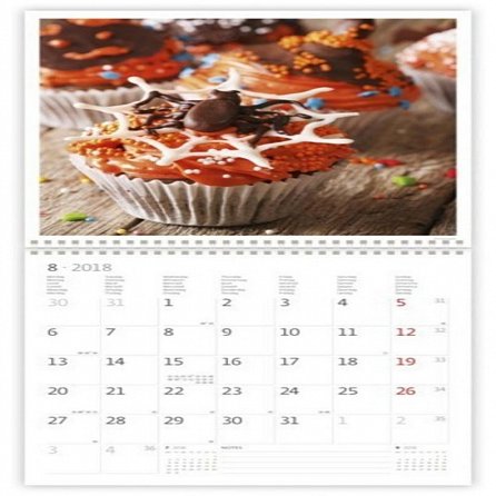 Náhled Kalendář nástěnný 2018 - Cupcakes