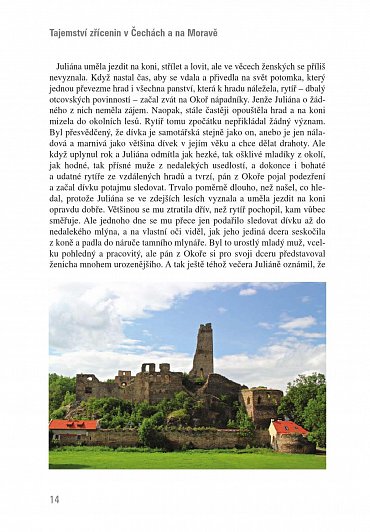 Náhled Tajemství zřícenin v Čechách a na Moravě (kniha obsahuje dvě volné vstupenky na hrad Okoř)