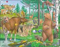 Puzzle MAXI - Zvířata v lese/29 dílků