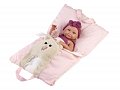 Llorens 73812 NEW BORN HOLČIČKA - realistická panenka miminko s celovinylovým tělem - 40 cm