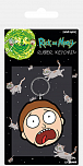 Klíčenka gumová Rick and Morty/Morty face