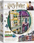 Puzzle 3D Harry Potter: Madam Malkinová a Zmrzlinářství Florea 290 dílků