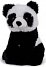 Panda sedící plyš 15cm 0m+