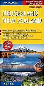 Nový Zéland/Travelmag 1:800 T KUN