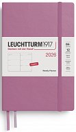 Weekly Planner 2026 Paperback (B6+) Dusty Rose