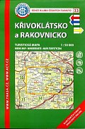 KČT 33 Křivoklátsko,Rakovnicko 1:50 000