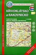 KČT 33 Křivoklátsko,Rakovnicko 1:50 000