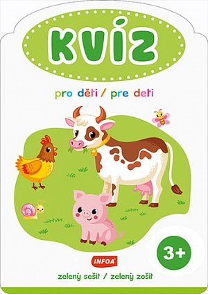 KVÍZ pro děti / pre deti - zelený sešit  (CZ/SK vydání)