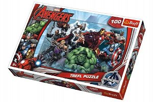 Trefl Puzzle Avengers - Do akce / 100 dílků