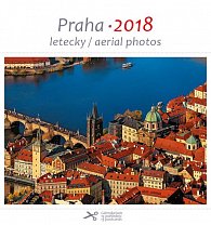 Kalendář pohlednicový 2018 - Praha/letecky
