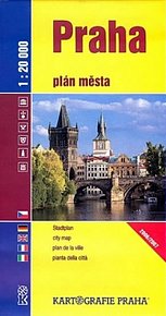 Praha - plán města