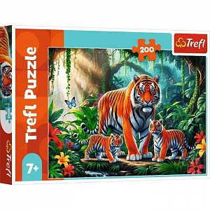 Puzzle Tygří zvyky 200 dílků