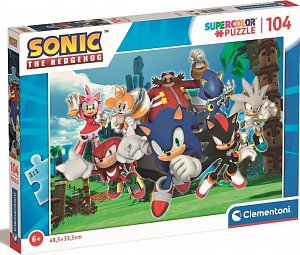 Clementoni Puzzle Sonic 104 dílků
