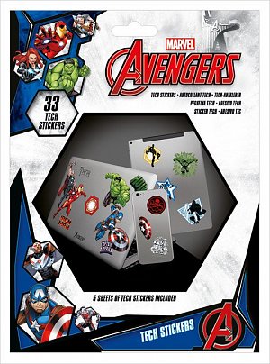 Sada samolepek Marvel - Avengers Heroes