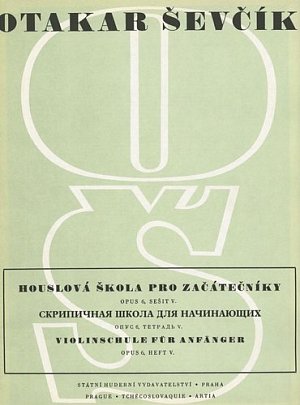 Houslová škola pro začátečníky Opus 6, sešit V.