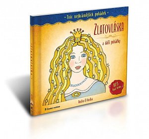 Tisíc nejkrásnějších pohádek - Zlatovláska a další pohádky ( Audio 1CD MP3 + kniha)