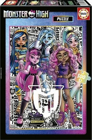 Puzzle Monster High 500 dílků